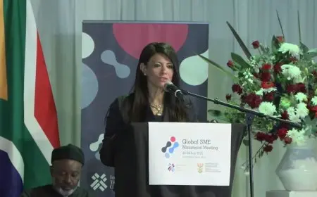 “وزيرة التخطيط تصل إلى جنوب أفريقيا للمشاركة في قمة رواد الأعمال المشروعات الصغيرة”