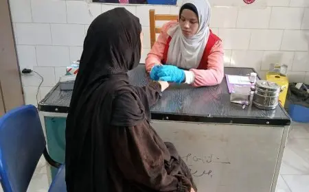 “حملة ‘100 يوم صحة’ تثمر عن أكثر من 14 مليون خدمة طبية مجانية في تسعة أيام فقط، وفقًا لوزارة الصحة”