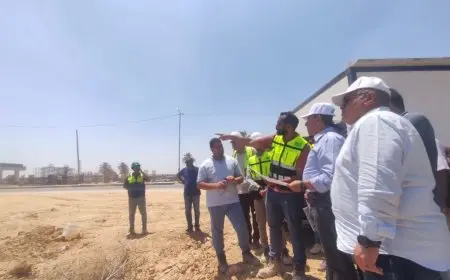 وزير الإسكان يواصل متابعة تقدم مشروع القوس الغربي لمحور اللواء عمر سليمان في الإسكندرية