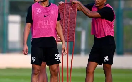 لاعبو الزمالك يخضعون لتدريبات مكثفة في صالة الجيمانيزيوم لتعزيز اللياقة البدنية