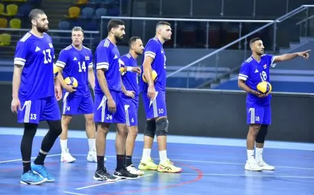 “استعدادات مثيرة: معسكر دولي لرجال الكرة الطائرة في سلوفينيا قبل بطولة العالم في الفلبين”