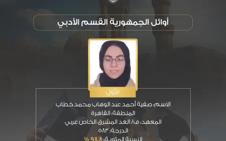 “اكتشف قائمة أوائل الثانوية الأزهرية 2025 لشعبة الأدبي بعد اعتمادها رسميًا!”