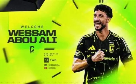 كولومبوس كرو الأمريكي ينجح في إقناع وسام أبوعلي بالتعاقد حتى عام 2028!