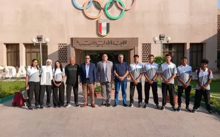 بعثة منتخب الدراجات تغادر إلى الجزائر للمنافسة في البطولة الإفريقية للمدارس