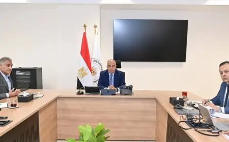 “وزير الري يواصل متابعة تقدم مشروع تأهيل المنظومة المائية بدعم من بنك التعمير الألماني”