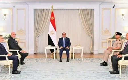 الرئيس السيسي يناقش مع وزير الدفاع الإيطالي تعزيز جهود وقف إطلاق النار في غزة