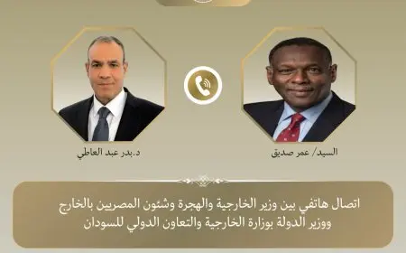 وزير الخارجية: مصر ت reaffirm دعمها القوي لسيادة السودان وسلامة أراضيه ومؤسساته الوطنية