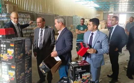 ضبط 3000 جهاز كهربائي مهرب بمخزن في القليوبية: مصادرة أجهزة من مواد مجهولة المصدر!