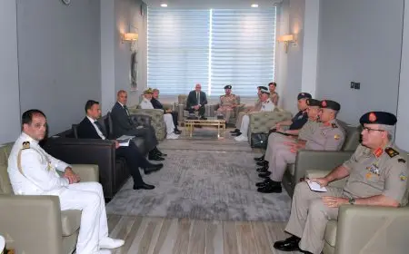 اجتماع وزير الدفاع مع نظيره الإيطالي: تعزيز التعاون وتبادل الخبرات بين القوات المسلحة