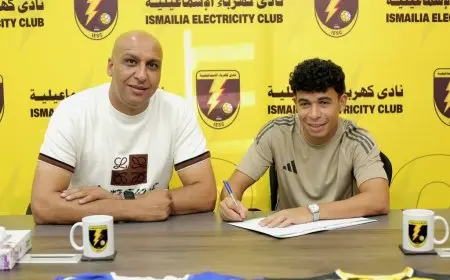 الإسماعيلية الكهربائية تعلن عن توقيع عقد مع النجم محمد سعيد جهينة!