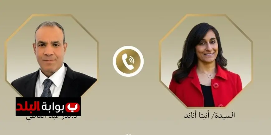 وزير الخارجية والهجرة يتلقى مكالمة هاتفية هامة من وزيرة الخارجية الكندية