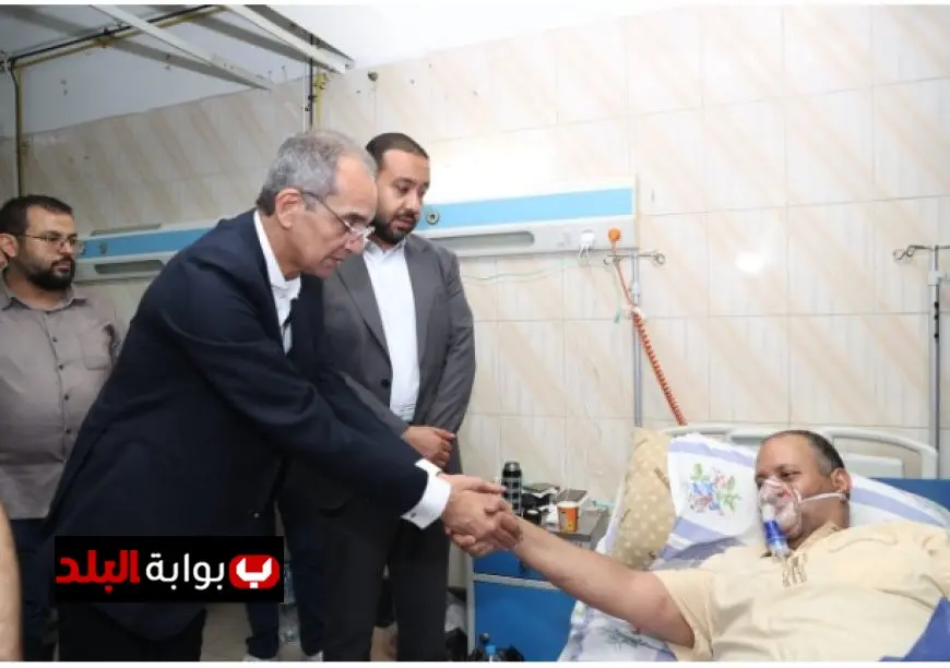 وزير الاتصالات يعود سريعًا إلى مصر لتوجيه تعويضات للمتضررين وزيارة المصابين في حادث سنترال رمسيس