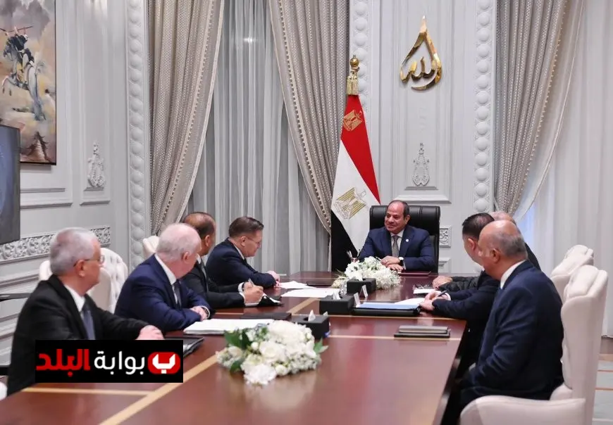 “الرئيس السيسي يستقبل وفدًا روسيًا لمناقشة مشروع إنشاء المحطة النووية في الضبعة”