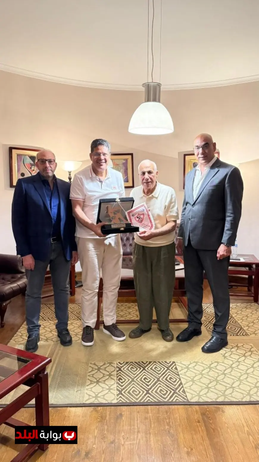 الزمالك ي homenaje أيمن الرمادي بعد مغادرته تدريب الفريق: تكريم يستحقه المدرب المتميز!