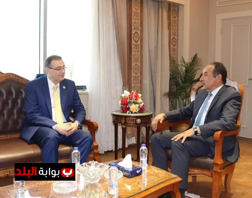 “وزير قطاع الأعمال يلتقي رئيس الجهاز المركزي لتعزيز سبل التعاون المشترك”