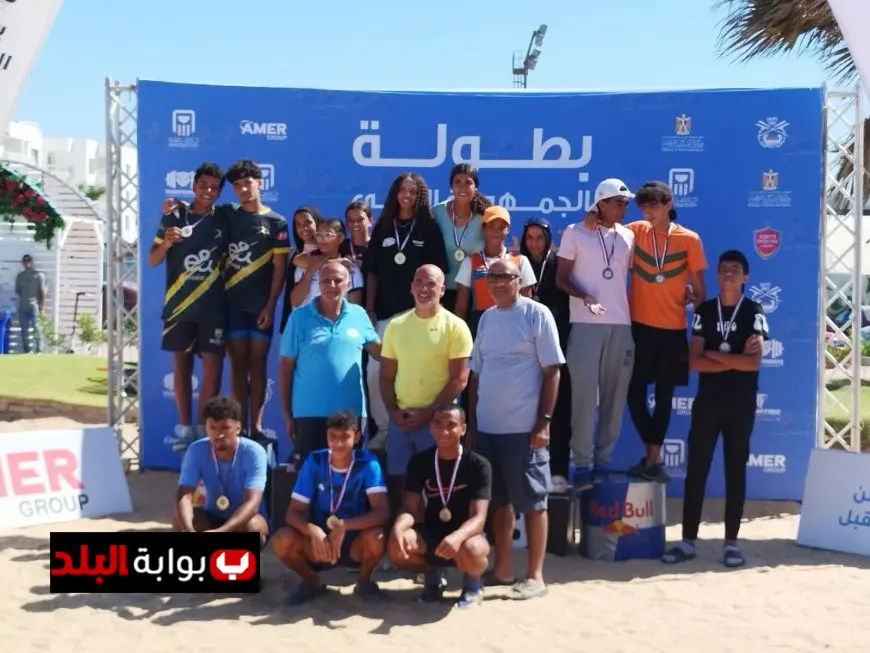 نتائج مثيرة في النسخة الأولى من بطولة الجمهورية للتجديف الشاطئي: اكتشف الفائزين!