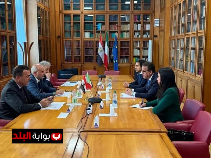 اجتماع مثمر بين وزير الصحة ووزير الصحة الإيطالي لتعزيز التعاون الثنائي في المجالات الصحية المهمة