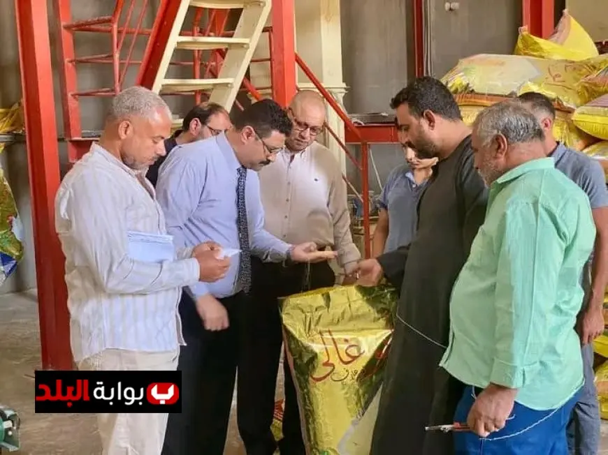 حملات تفتيش شاملة على مخازن الأعلاف وخاماتها في جميع أنحاء الجمهورية لضمان الجودة والسلامة