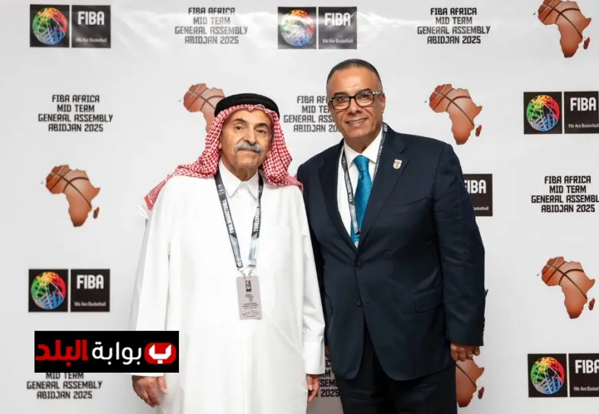 اجتماع مثير بين عمرو مصيلحي ورئيس الاتحاد الدولي لكرة السلة لتعزيز العلاقات الرياضية