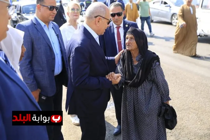 “محافظ القاهرة يلبي أمنية مسنّة في الجمالية: نفسي في لحمة!”