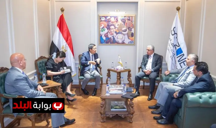 رئيس المنطقة الاقتصادية في لقائه مع سفير سنغافورة بالقاهرة: آفاق جديدة للتعاون والاستثمار المشترك