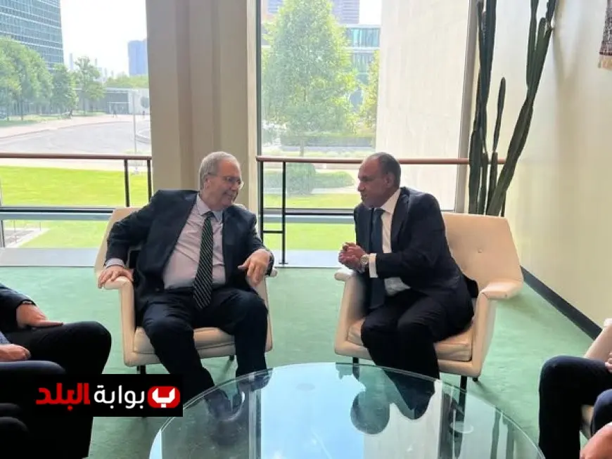 “وزير الخارجية والهجرة يعقد اجتماعا هاما مع نائب رئيس الوزراء اللبناني لتعزيز العلاقات الثنائية”