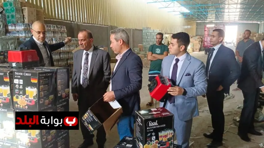 ضبط 3000 جهاز كهربائي مهرب بمخزن في القليوبية: مصادرة أجهزة من مواد مجهولة المصدر!