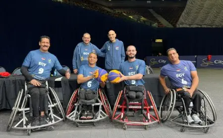 منتخب مصر لكرة السلة على الكراسي المتحركة يلتقي كينيا غدًا في مواجهات بطولة العالم