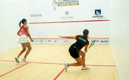 اختتام بطولة العالم للاعبين واللاعبات الناشئين في الإسكواش اليوم: لحظات مثيرة ونجمات صاعدة!