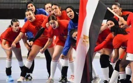 منتخب شابات اليد يتأهل إلى المجموعة الأولى في بطولة أفريقيا المقامة بالجزائر