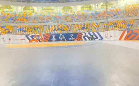 ستاد القاهرة يستعد لاستقبال بطولة العالم لكرة اليد للشباب تحت 19 سنة