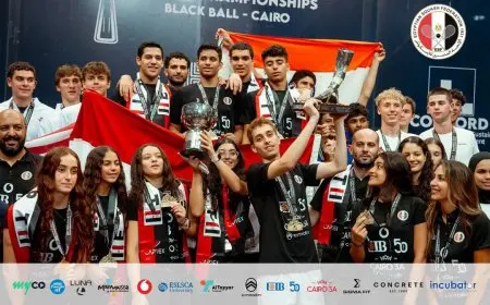 منتخب مصر للناشئين يحصد لقب بطولة العالم للإسكواش بجدارة