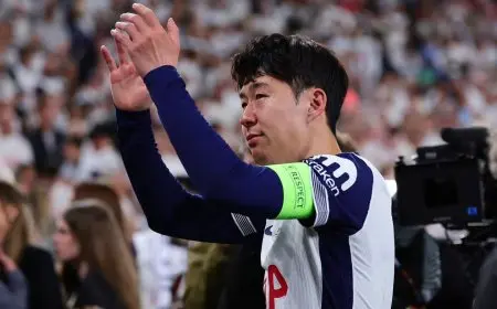 سون ينهي رحلة العطاء مع توتنهام بعد عقد كامل من الإنجازات