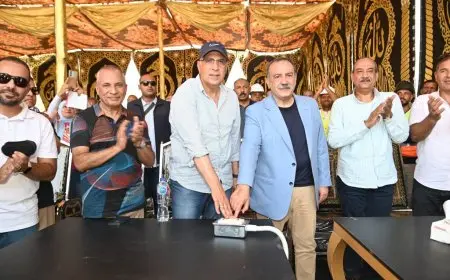 إطلاق إجراءات إزالة السد المؤقت وتدفق المياه عبر بوابات قنطرة حجز الإبراهيمية في ديروط