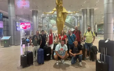 فريق عمل الاتحاد الدولي لكرة اليد يزور القاهرة لتعزيز اللعبة في المنطقة