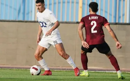 تعادل مثير بين بيراميدز وسيراميكا كليوباترا وديًا قبل انطلاق الموسم الجديد