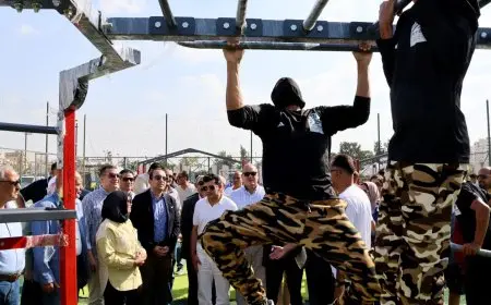 وزير الرياضة يتواجد في اللقاء الختامي للمشروع الوطني للياقة البدنية