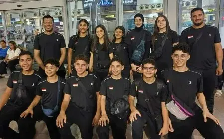 مصر تقتنص الميدالية الفضية في بطولة إفريقيا لناشئي الريشة الطائرة