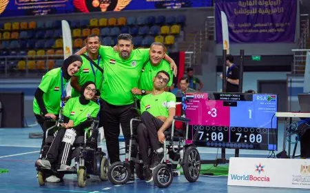 منتخب مصر يحتفل بـ 11 ميدالية متنوعة في البطولة الأفريقية للبوتشيا 2025