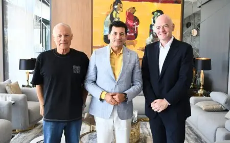 رئيس فيفا يثمن دعم مصر لكرة القدم ويشيد باتصال رئيس الوزراء