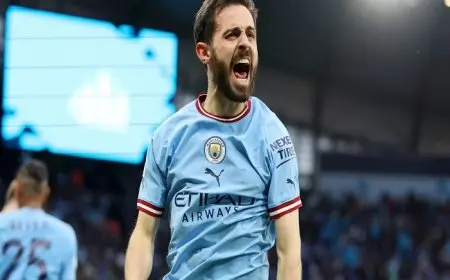 النصر يتفاوض مع مانشستر سيتي لضم نجم الفريق برناردو سيلفا