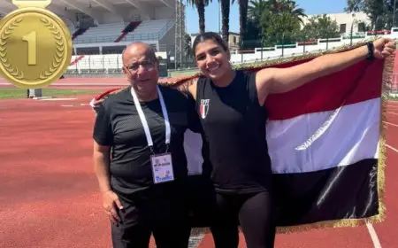 فراعنة ألعاب القوى يسطعون في الدورة الإفريقية للمدارس محققين ذهبية وأرقام قياسية جديدة