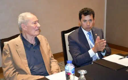 وزير الرياضة يناقش مع رئيس الاتحاد الدولي لكرة اليد استعدادات استضافة مونديال الناشئين في مصر
