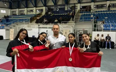 مصر تحقق إنجازًا جديدًا برفع رصيدها إلى 110 ميداليات في دورة الألعاب الأفريقية للمدارس بالجزائر