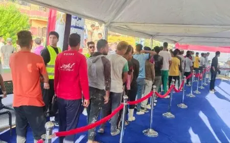 الشباب يتصدرون الصفوف الأولى في لجان انتخابات الشيوخ بالتجمع الخامس