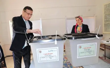 وزير الزراعة يشارك في انتخابات مجلس الشيوخ 2025 ويؤكد على أهمية صوته