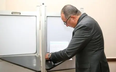 وزير قطاع الأعمال العام يشارك في انتخابات مجلس الشيوخ 2025 بتصويت هام