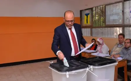 وزير العمل يشارك في الإدلاء بصوته بانتخابات مجلس الشيوخ 2025