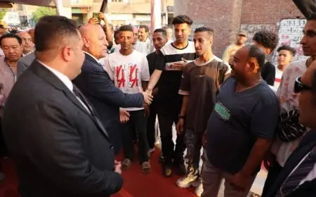 محافظ القاهرة يزور لجان روض الفرج في لحظات حاسمة قبل انتهاء التصويت في انتخابات الشيوخ