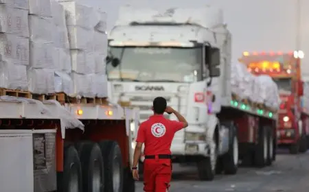 زاد العزة ترسل 300 شاحنة مساعدات عاجلة إلى غزة لليوم الثامن على التوالي